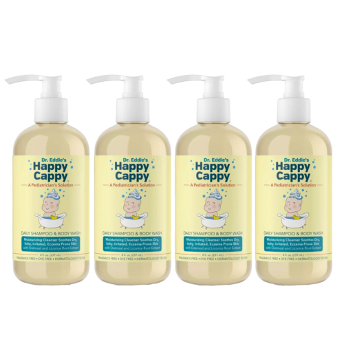 happy cappy daily shampoo and body wash bundle