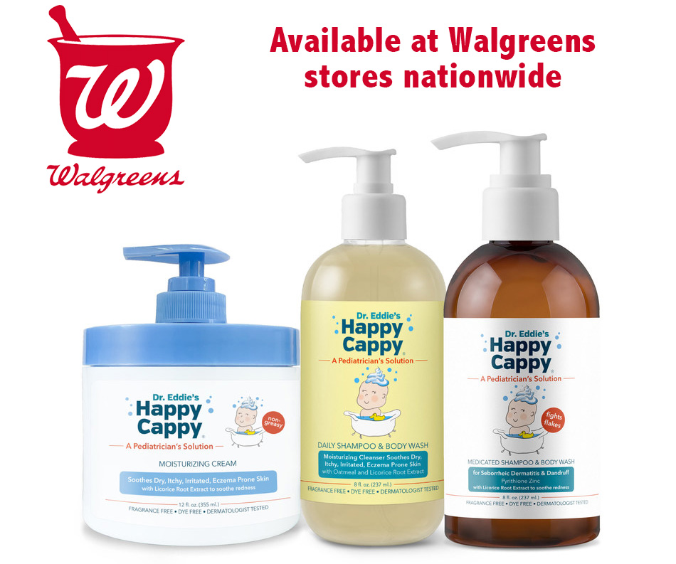 Happy Cappy Eczema Cream Available at Walgreens Store
