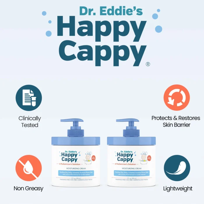 happy cappy moisturizing cream jar bundle