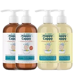 Shampoo para bebes con costra lactea: Los 4 mejores consejos para padres  que cuidan bebés con costra láctea - La feliz cappy del Dr. Eddie