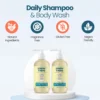 Daily Shampoo and Body Wash for Dry, Itchy, Eczema Prone Skin