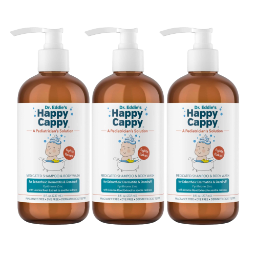 Three 8 oz bottles
