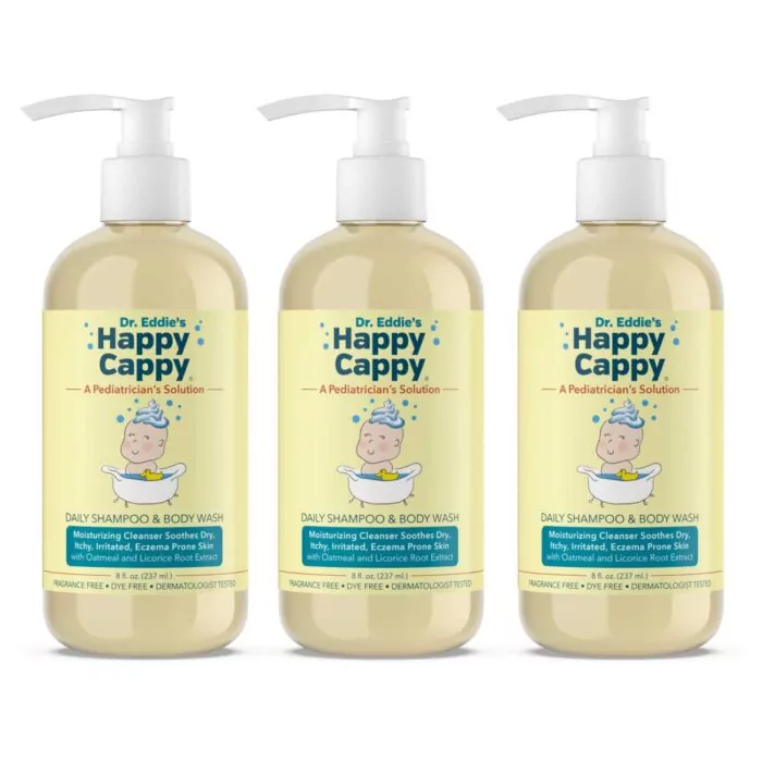 Three 8 oz bottles