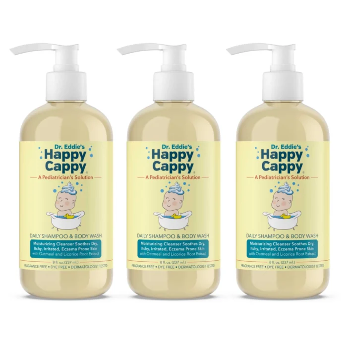 Three 8 oz bottles
