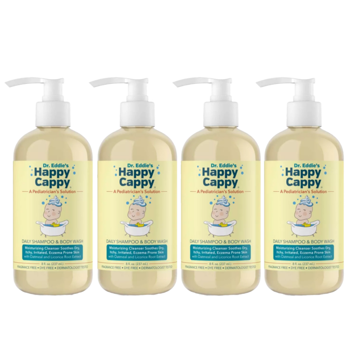 happy cappy daily shampoo and body wash bundle