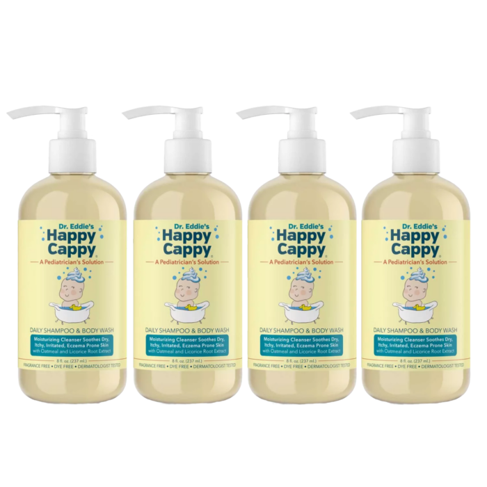 Four 8 oz bottles