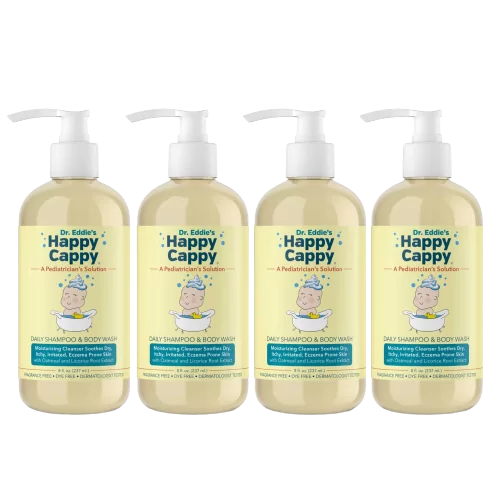 happy cappy dandruff shampoo pack of 4