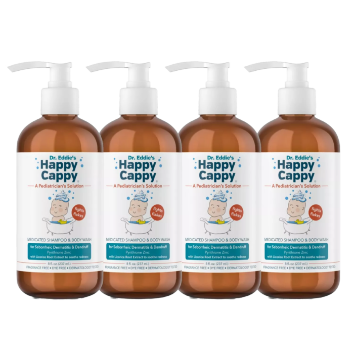 Four 8 oz bottles