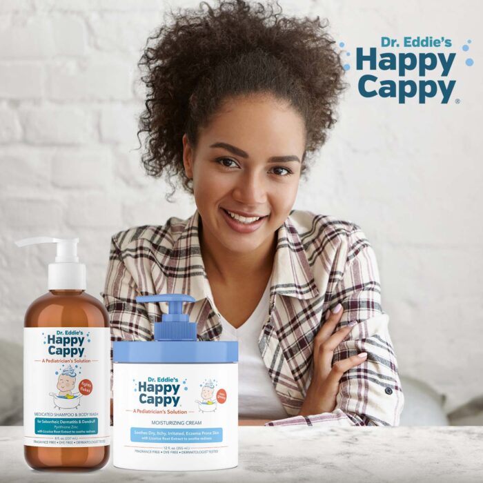 Happy Cappy Medicated Shampoo and Cream Bundle
