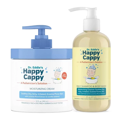 happy cappy two step eczema skincare products