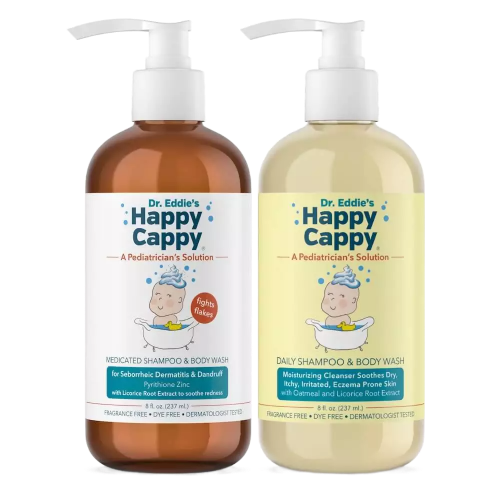 Cradle Cap & Eczema Scalp Shampoo Bundle | Happy Cappy