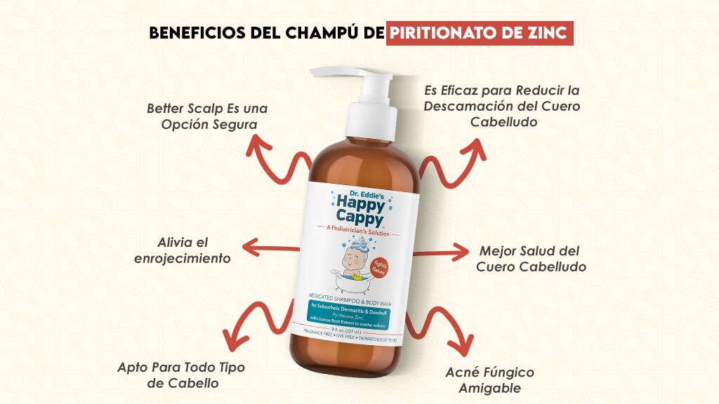 Beneficios del Champú de Piritionato de Zinc