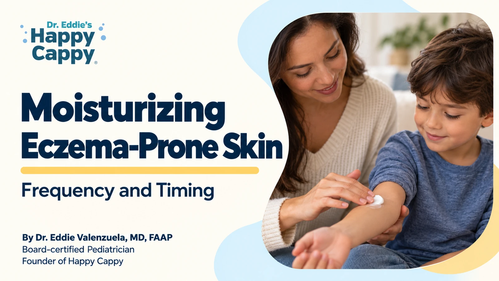 Moisturizing Eczema-Prone Skin: Frequency and Timing