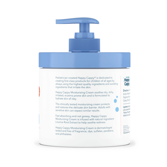 moisturizing eczema cream jar
