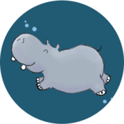 hippopotamus logo