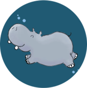 hippopotamus logo