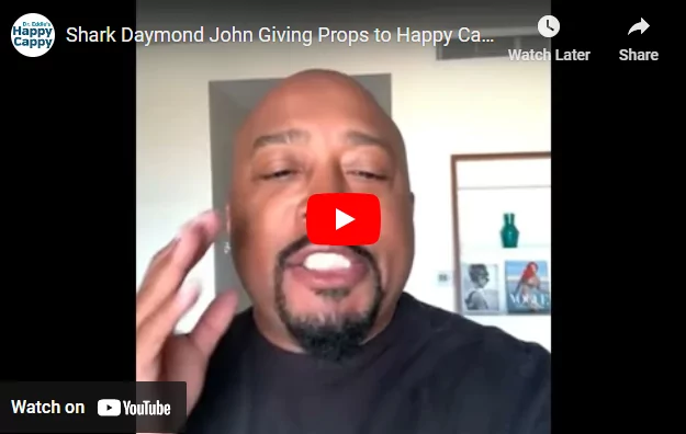 Shark Daymond John Giving Props to Happy Cappy