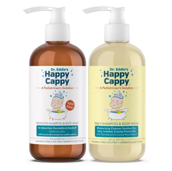 happy cappy shampoo and face wash