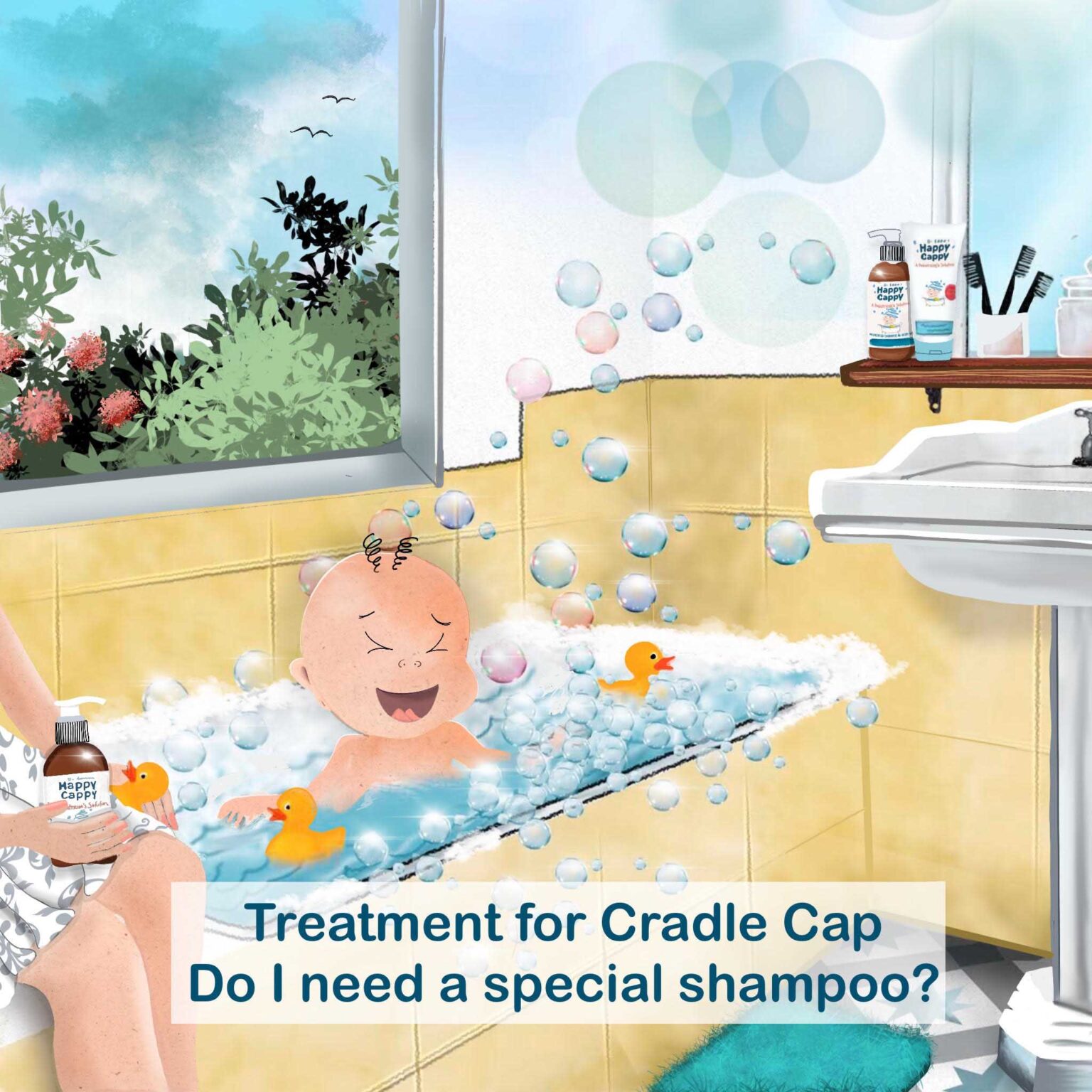 Treatment for Cradle Cap Do I Need a Special Shampoo?