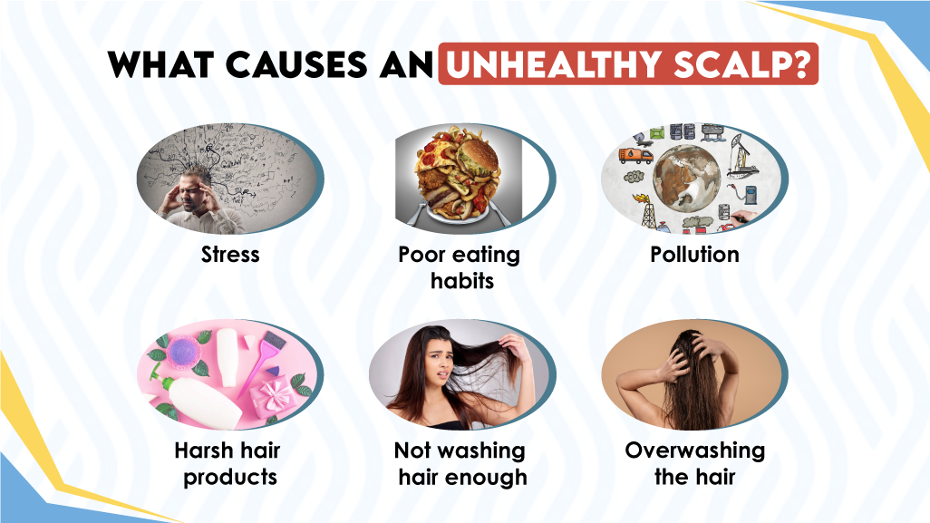 What Causes an Unhealthy Scalp?