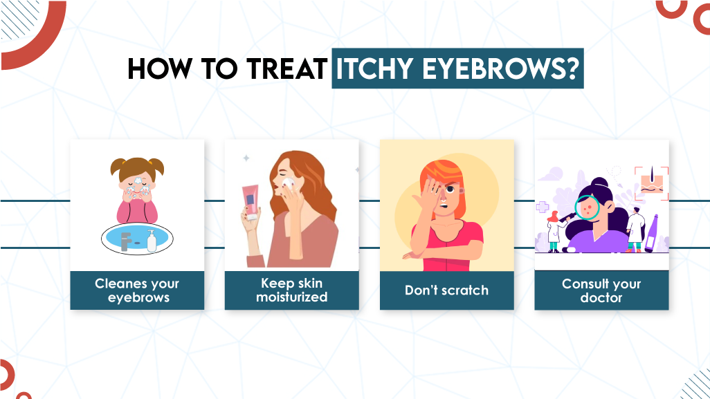 How to Treat Itchy Eyebrows?