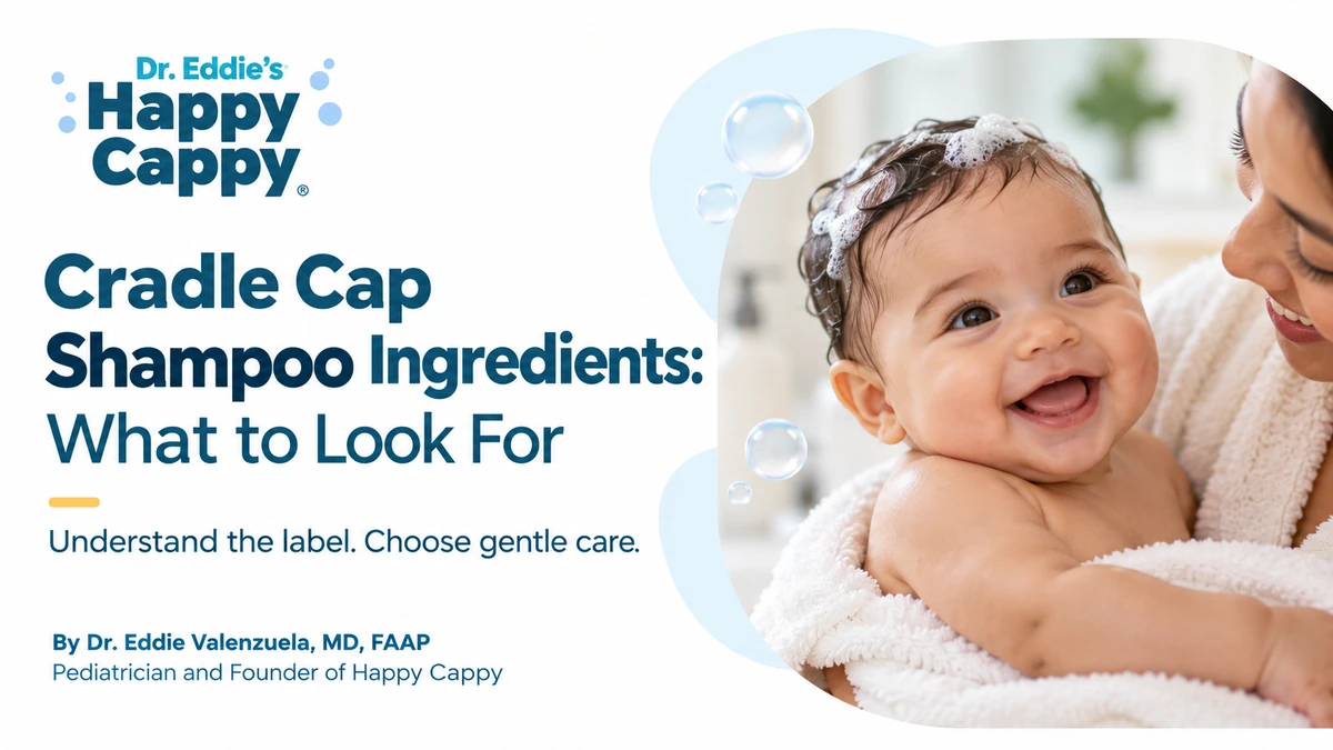 Cradle Cap Shampoo Ingredients: What to Look For
