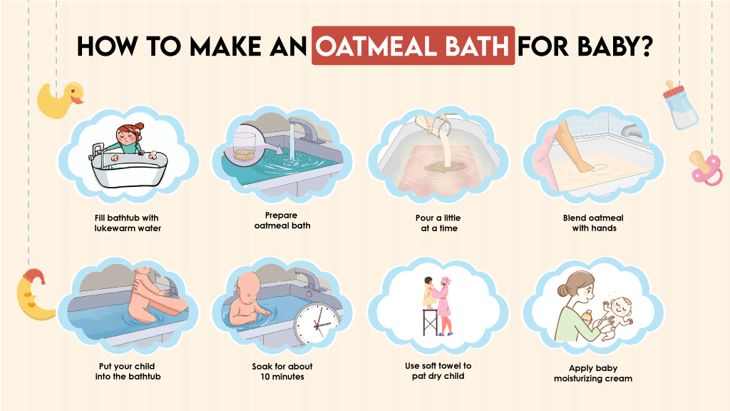 How to Make an Oatmeal Bath for Baby?