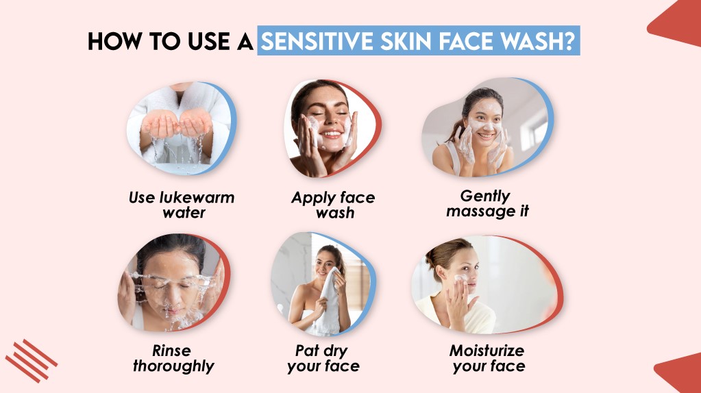 How to Use a Sensitive Skin Face Wash?