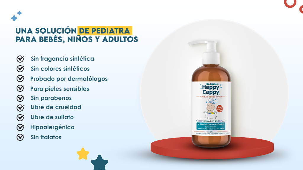 Champú para niños con picazón en el cuero cabelludo