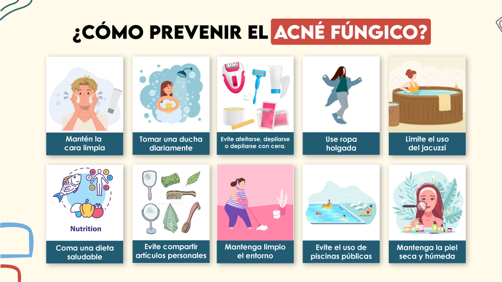 ¿Cómo prevenir el acné fúngico?