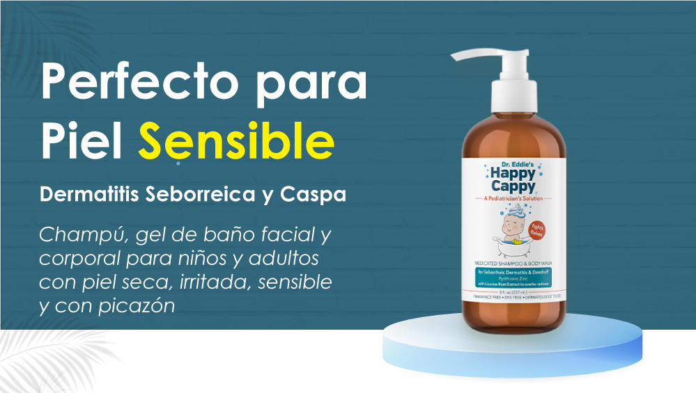 Combatir la caspa y la dermatitis seborreica con Happy Cappy