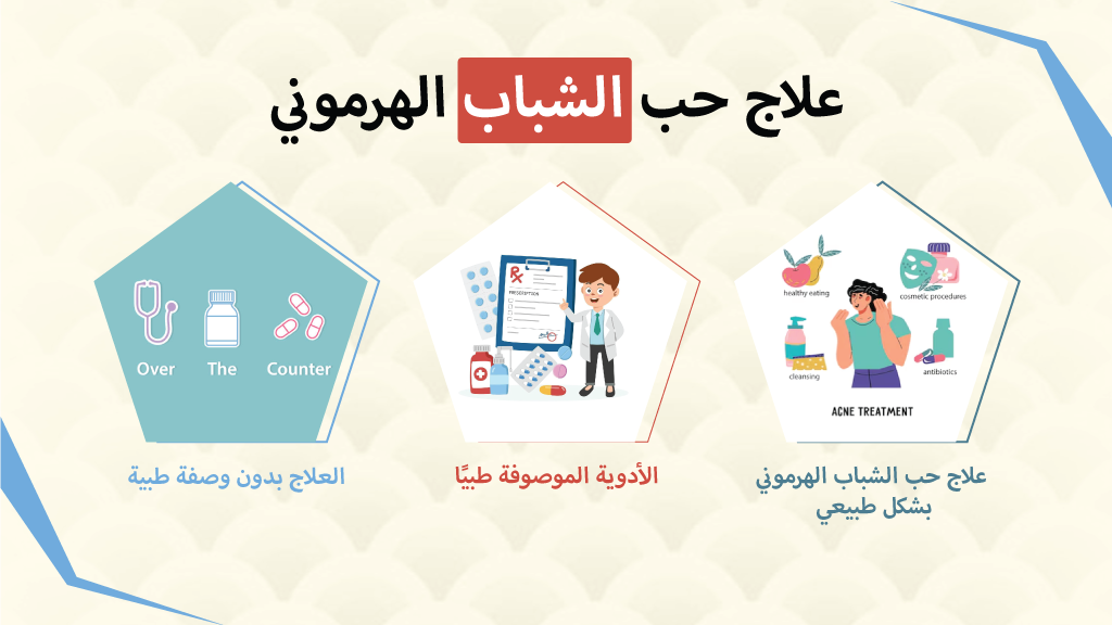 علاج حب الشباب الهرموني