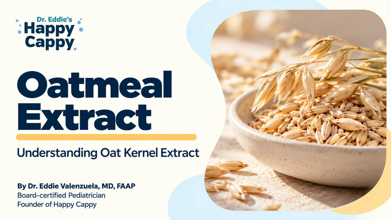 Oatmeal extract for skin: understanding oat kernel extract