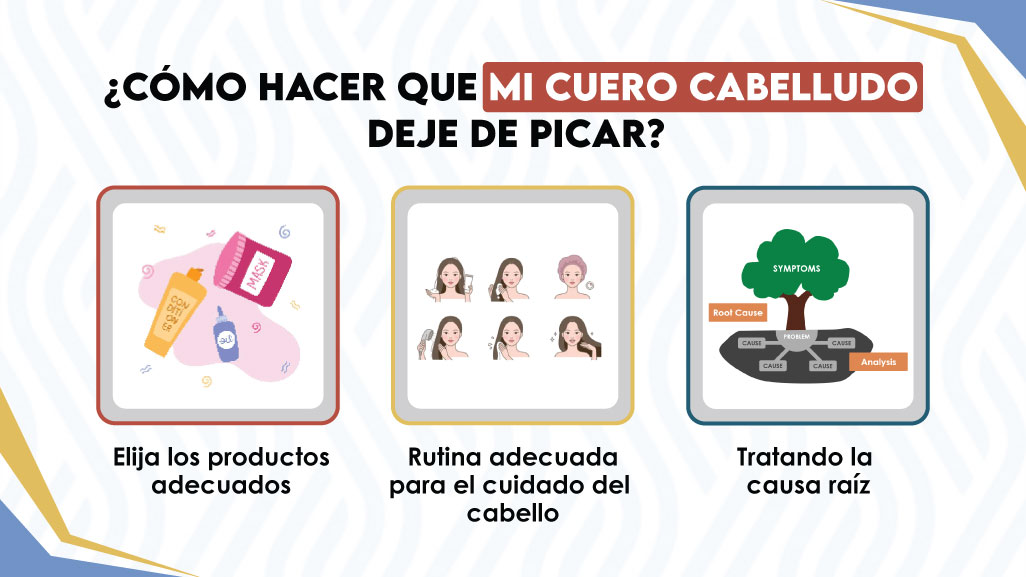 ¿Cómo hacer que mi cuero cabelludo deje de picar?
