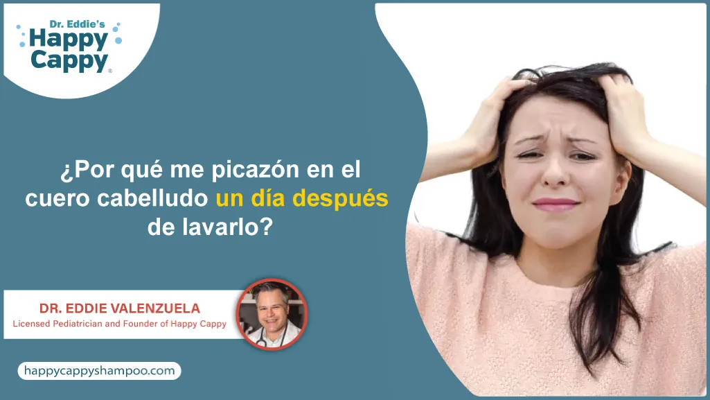 ¿Por qué me picazón en el cuero cabelludo un día después de lavarlo?