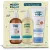 Happy Cappy 3-Step Gift Box containing 8 oz Medicated Shampoo, 8 oz Daily Shampoo and Body Wash, and 6 oz Moisturizing Cream