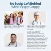About Happy Cappy panel with founder Dr. Eddie Valenzuela, a pediatrician, and children of all ages