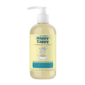 Happy Cappy Daily Shampoo & Body Wash, 8 oz bottle