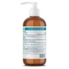 Medicated shampoo back label Drug Facts panel with pyrithione zinc 0.95 percent, uses and directions