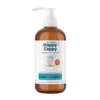Front label of Happy Cappy medicated shampoo and body wash with pyrithione zinc for dandruff and seborrheic dermatitis