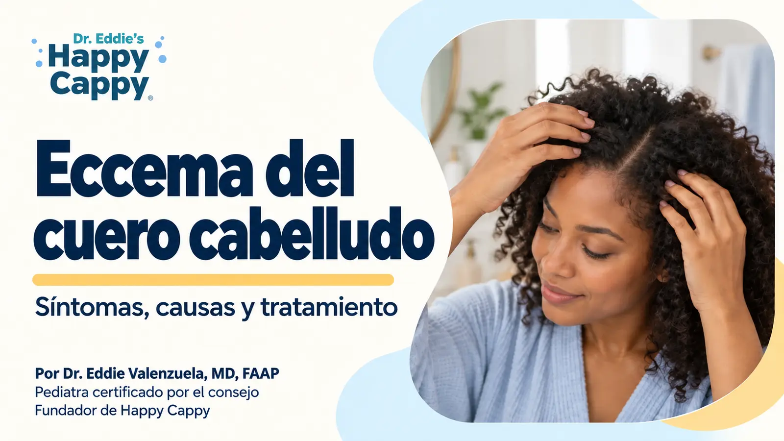 Eccema del cuero cabelludo: síntomas, causas y tratamiento