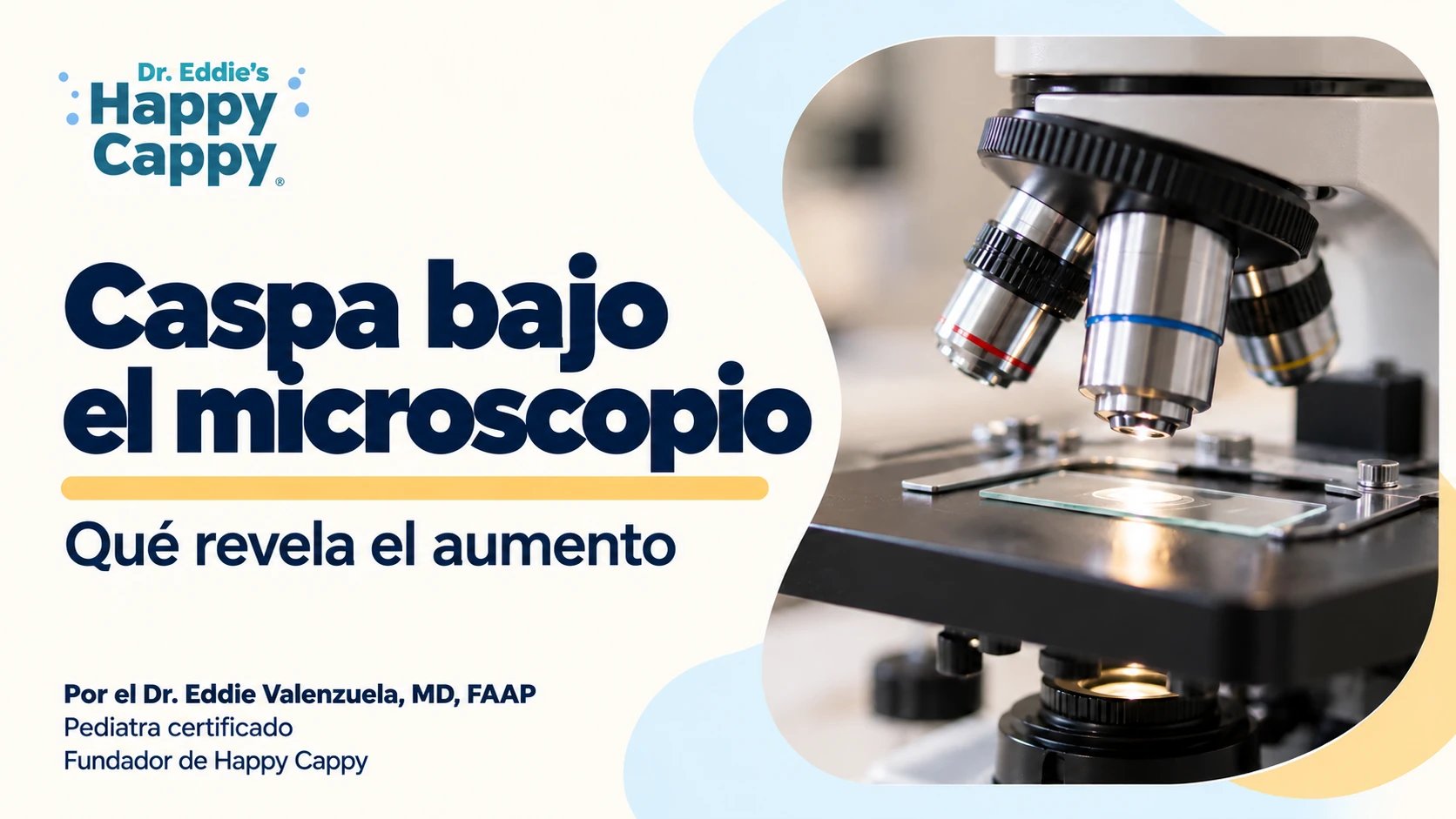 Caspa bajo el microscopio: qué revela el aumento