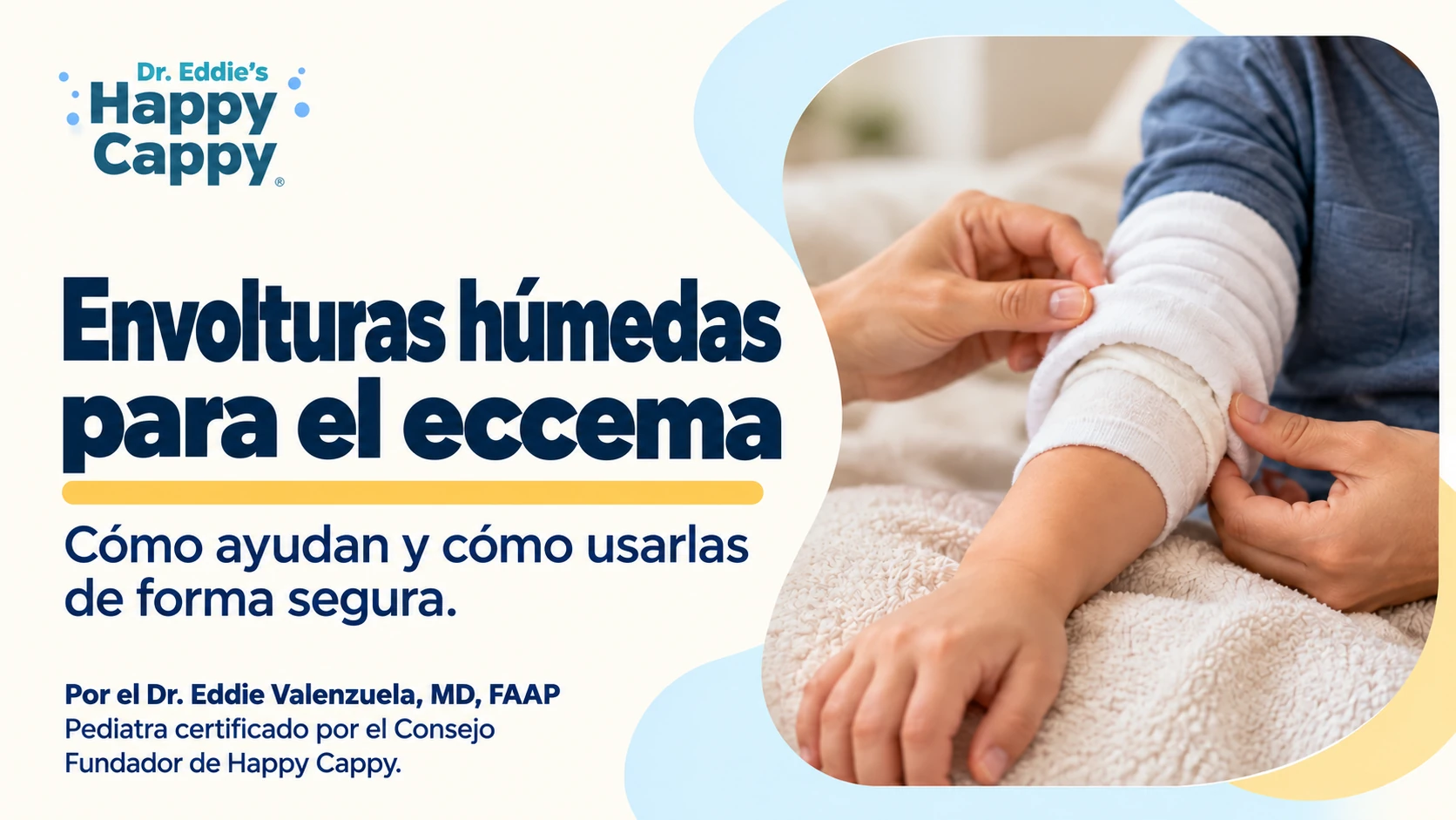 Envolturas húmedas para el eccema: beneficios y uso seguro
